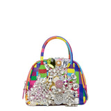 Comme des Garcons Multicolored Crystal-Cut Bag