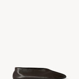 The Row Stella Slipper in Nappa and Shearling