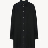 The Row Luka Shirt in Wool Flannel
