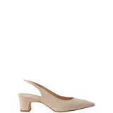 Manolo Blahnik Paledabe Suede Slingback Pump