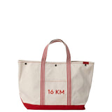 Kilometre Paris 16 KM Canvas Tote Bag Solid