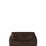 The Row Curved Clutch in Matte Box Calf
