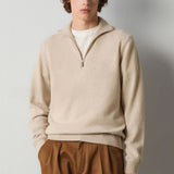 Massimo Alba Men's Liam Half-Zip Sweater