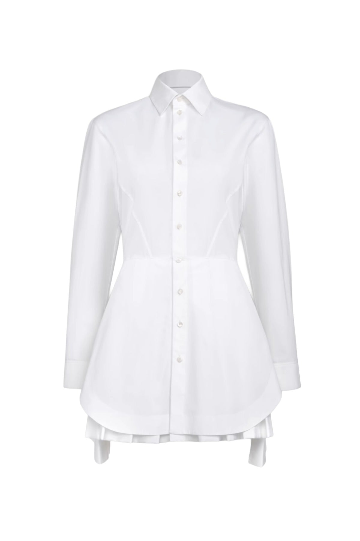 Alaia Blanc Shirt Dress