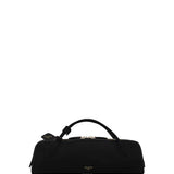 Alaia Le Teckel Clutch in Suede in Noir