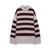 The Elder Statesman Braided Stripe Pali Crew Sweater