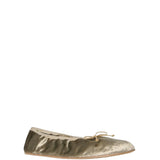 The Row Velvet Round Ballet Flats