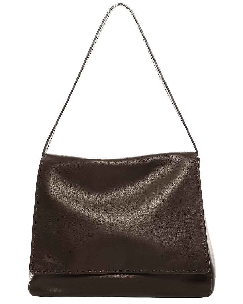 The Row Nuance Hobo Bag in Nappa Lux Leather