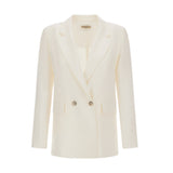 Herno Pure Linen Double Breasted Blazer