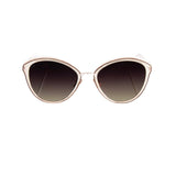Leisure Society Lovelace 18K Rose Gold Glacier Sunglasses
