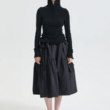 Cecilie Bahnsen Belma Hoodie with Zip Closure