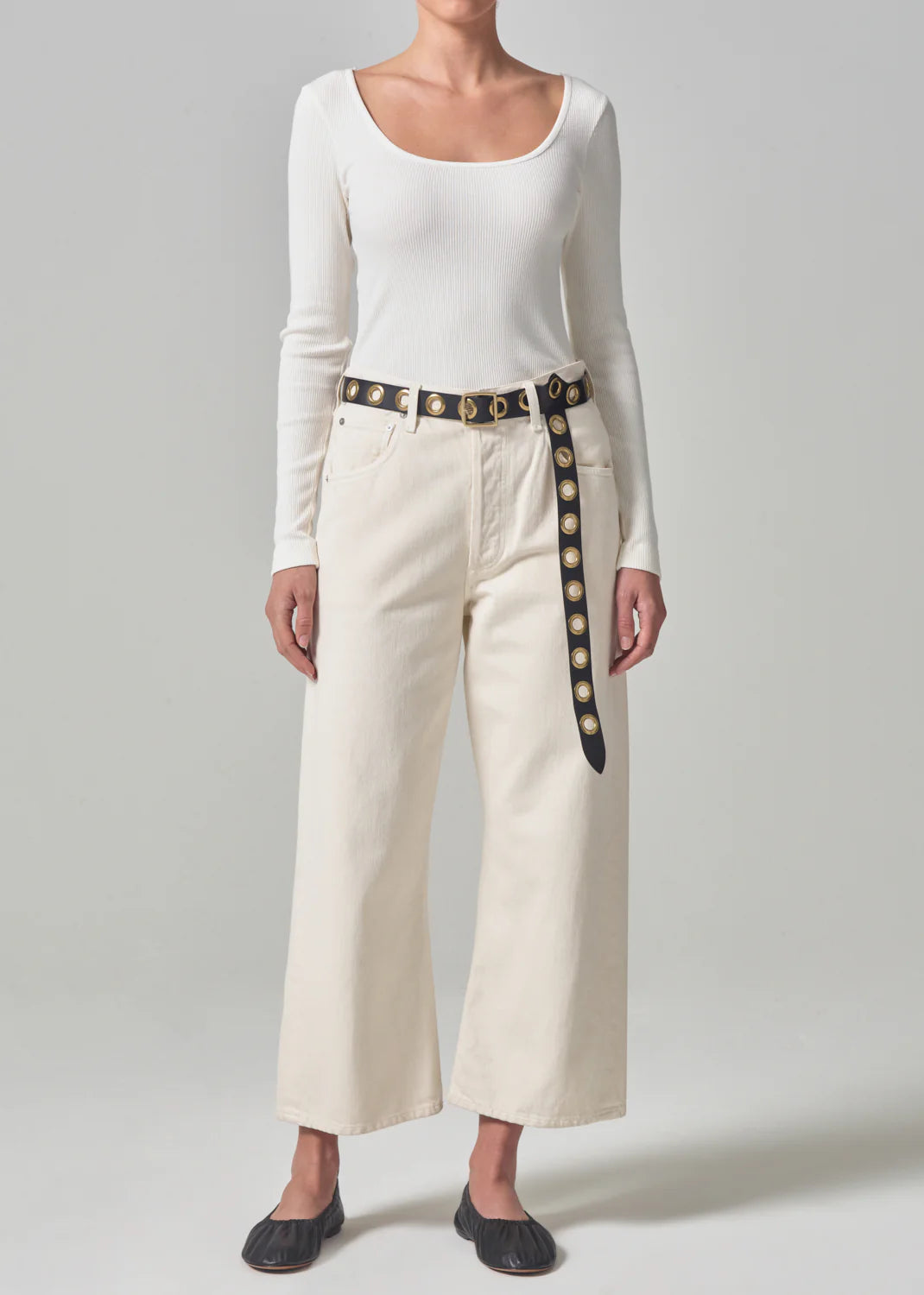 Gaucho Vintage Wide Leg in Marzapan