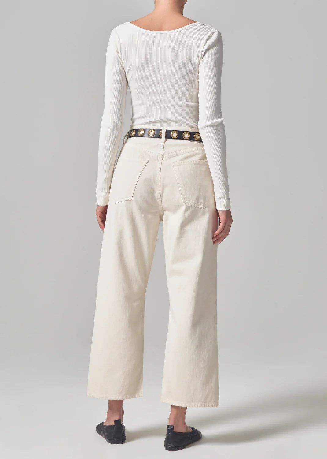 Gaucho Vintage Wide Leg in Marzapan
