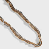Sidney Garber 18K Yellow Gold 16" Short Narrow Ophelia Necklace