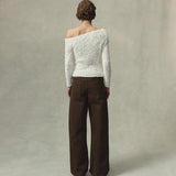 Vine Off Shoulder Sweater