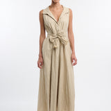 Daniela Gregis Spicchi Colletto Lungo Dress