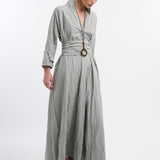 Daniela Gregis Spicchi Colletto Lavato Dress