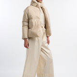 Daniela Gregis Piumino PeoniaCollo Jacket