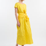 Daniela Gregis Manichina Lungo Lavato Dress