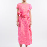 Daniela Gregis Manichina Lungo Lavato Dress