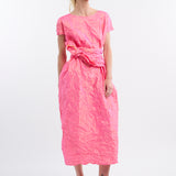 Daniela Gregis Manichina Lungo Lavato Dress