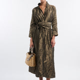 Daniela Gregis Spicchi Colletto Lavato Dress