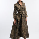 Daniela Gregis Spicchi Colletto Lavato Dress