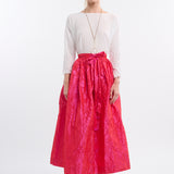 Daniela Gregis Nastro Larga Lavata Skirt