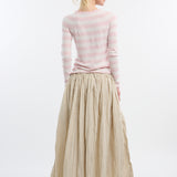 Daniela Gregis Nastro Elastico Lavata Skirt