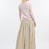 Daniela Gregis Cicoria Righe Crew Neck