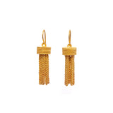 Marie-Hélène de Taillac 22K Yellow Gold Opera Garnier Earrings