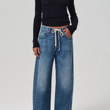 Brynn Drawstring Trouser - Atlantis
