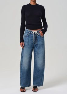 Brynn Drawstring Trouser - Atlantis