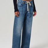 Brynn Drawstring Trouser - Atlantis