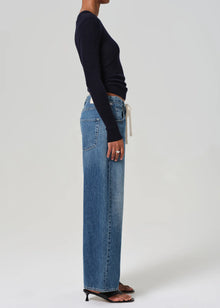 Brynn Drawstring Trouser - Atlantis