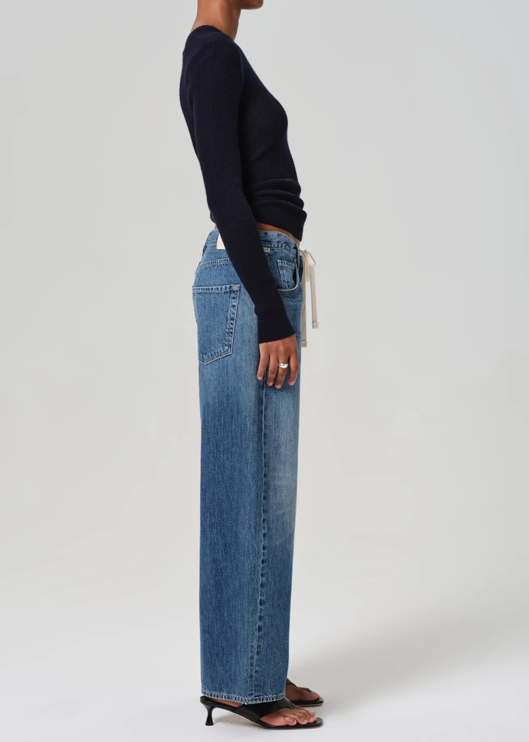 Brynn Drawstring Trouser - Atlantis