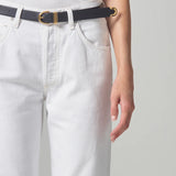 Dahlia Bow Leg Jean in Iris