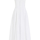 Gabriela Hearst Durand Pleated Shirtdress