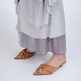 Coupole Knotted Open Toe - Carven Nude