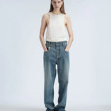 Jeans in selvedge denim