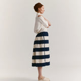 Square Skirt in Baba Stripes