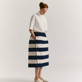 Square Skirt in Baba Stripes