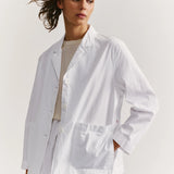 Workwear Puddy Jacket in Taffeta - White