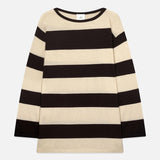 Stripe Boatneck Mini Dress