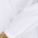 Dries Van Noten Chloris Embroidered Cuff Shirt