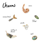 18K Yellow Gold Charm Necklace