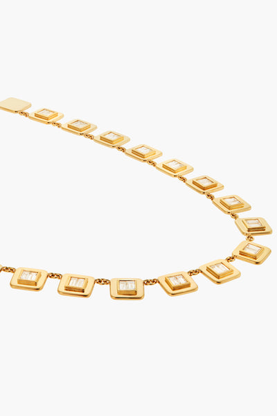 Ileana-Makri-18K-Yellow-Gold-and-Diamond-Tile-Necklace-Amarees