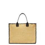 Valextra Soft Tote Raffia Crochet Large Bag