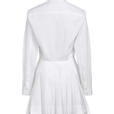 Alaia Blanc Shirt Dress