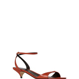 The Row Vika Ankle Strap Kitten Heel